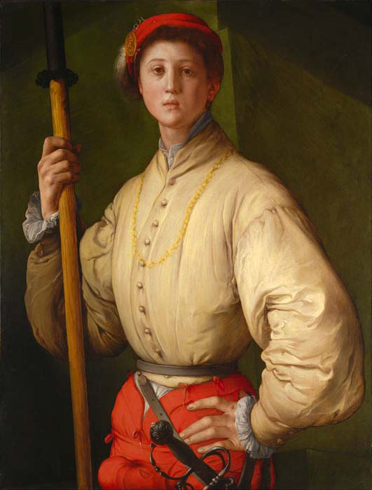 portrait of a halberdier